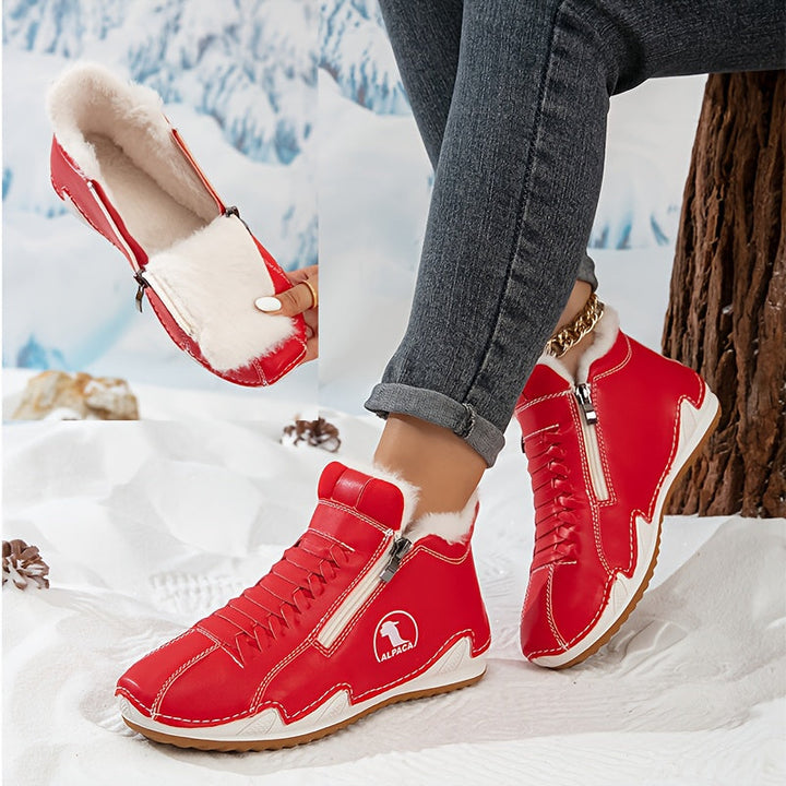 Léa | Winter Comfort Ankle Boots with Ergonomic Support