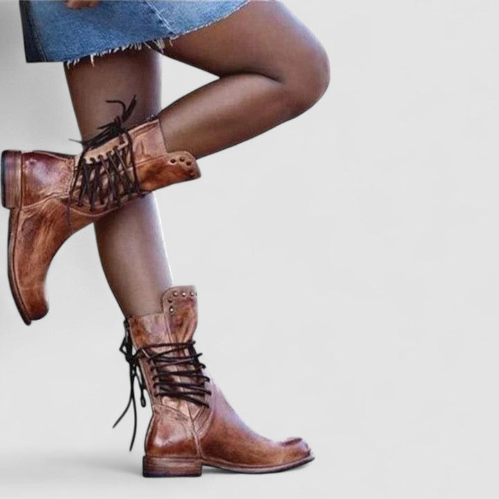 Séraphine – Orthopedic Western Boots