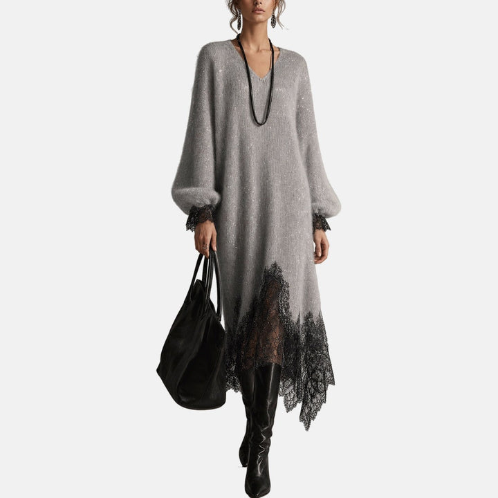 Mireille – Sequined Knit Dress