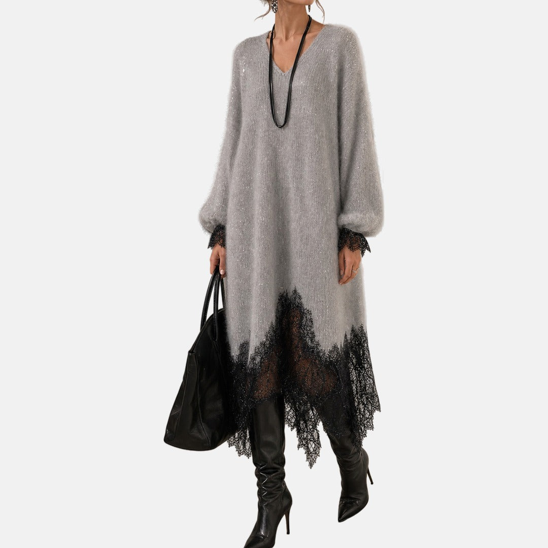 Mireille – Sequined Knit Dress
