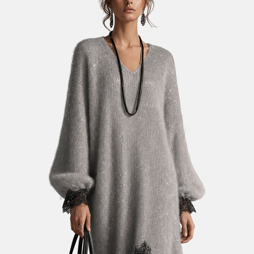 Mireille – Sequined Knit Dress