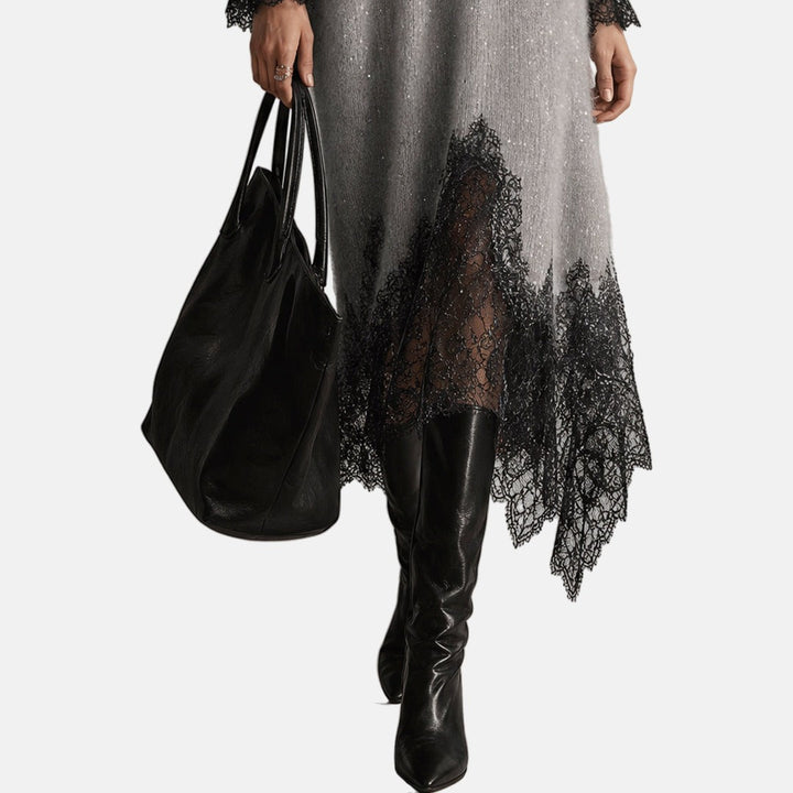 Mireille – Sequined Knit Dress