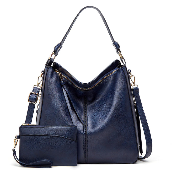 Hannah - Luxury Leather Hobo Anti-Theft Handbag