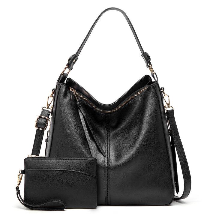 Hannah - Luxury Leather Hobo Anti-Theft Handbag