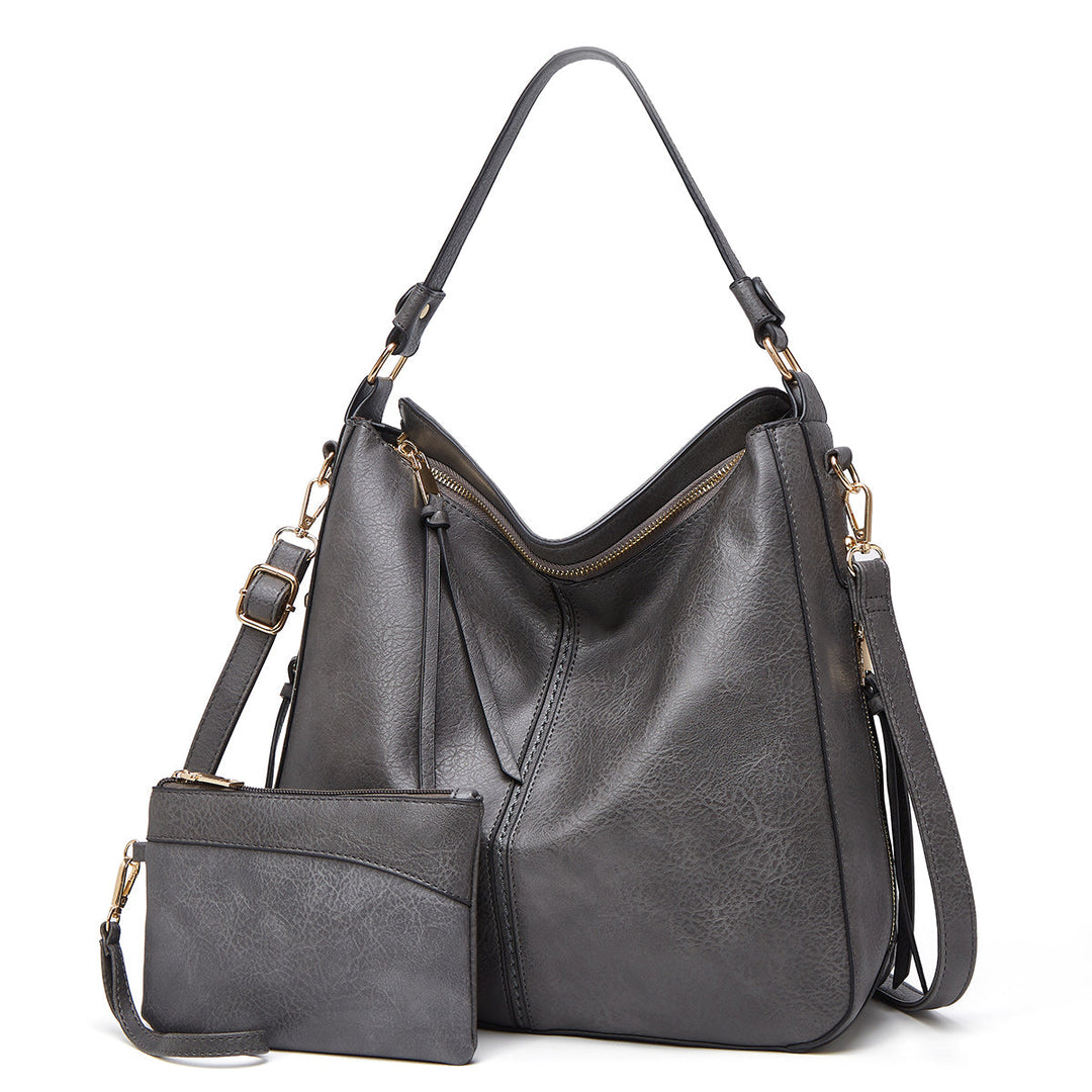Hannah - Luxury Leather Hobo Anti-Theft Handbag
