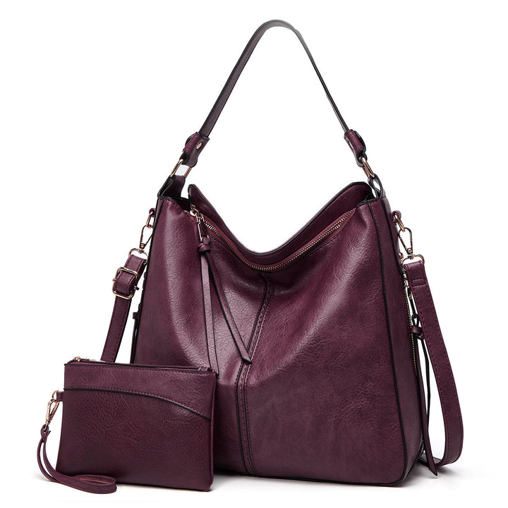 Hannah - Luxury Leather Hobo Anti-Theft Handbag