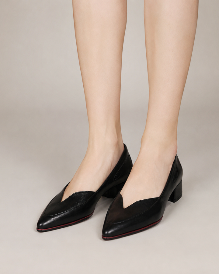 Marianne | Orthopedic Low-Heeled Pumps — Premium Edition