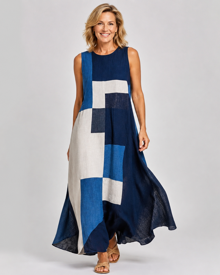 Wilma™ Color Block Maxi Dress