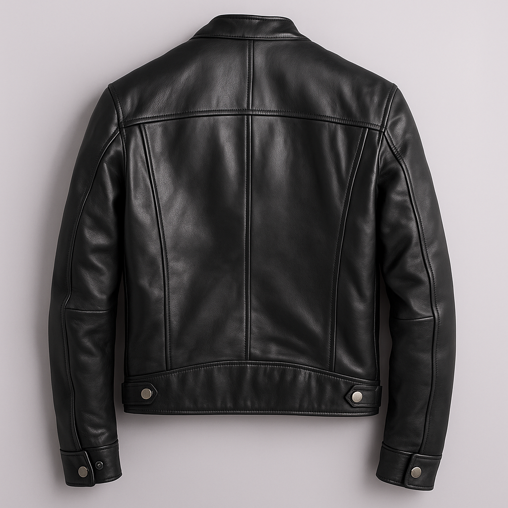Philippe – Distressed Leather Jacket