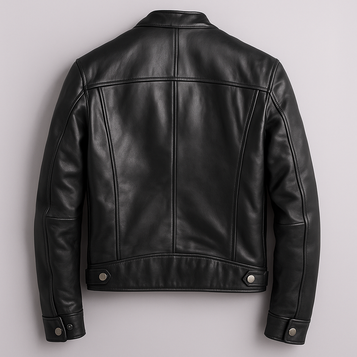 Philippe – Distressed Leather Jacket