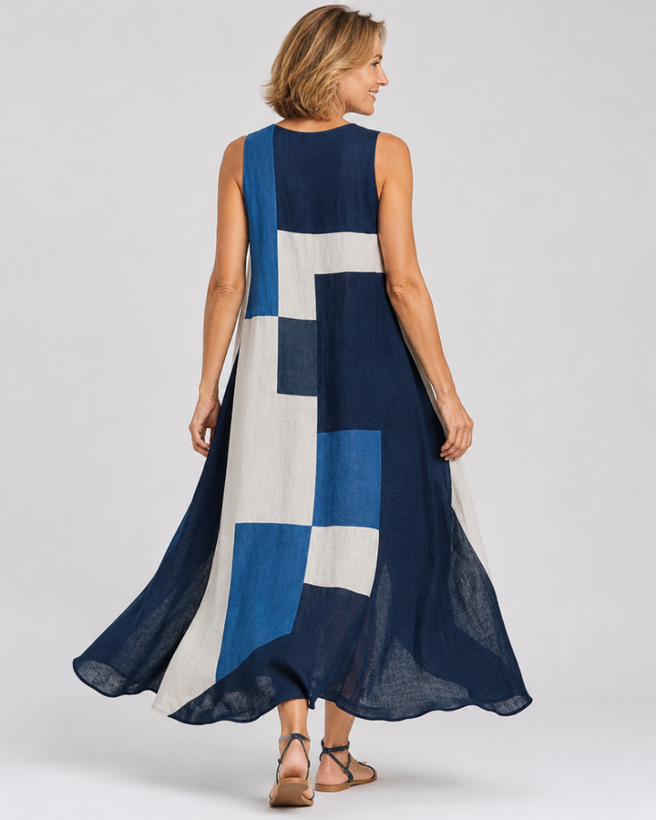 Wilma™ Color Block Maxi Dress
