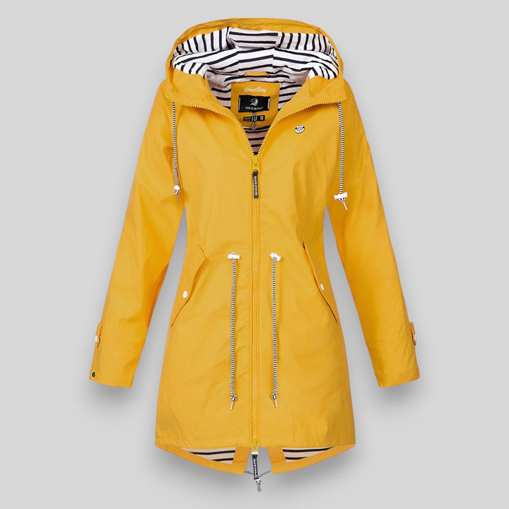 Murielle – Jacket with Striped Lining