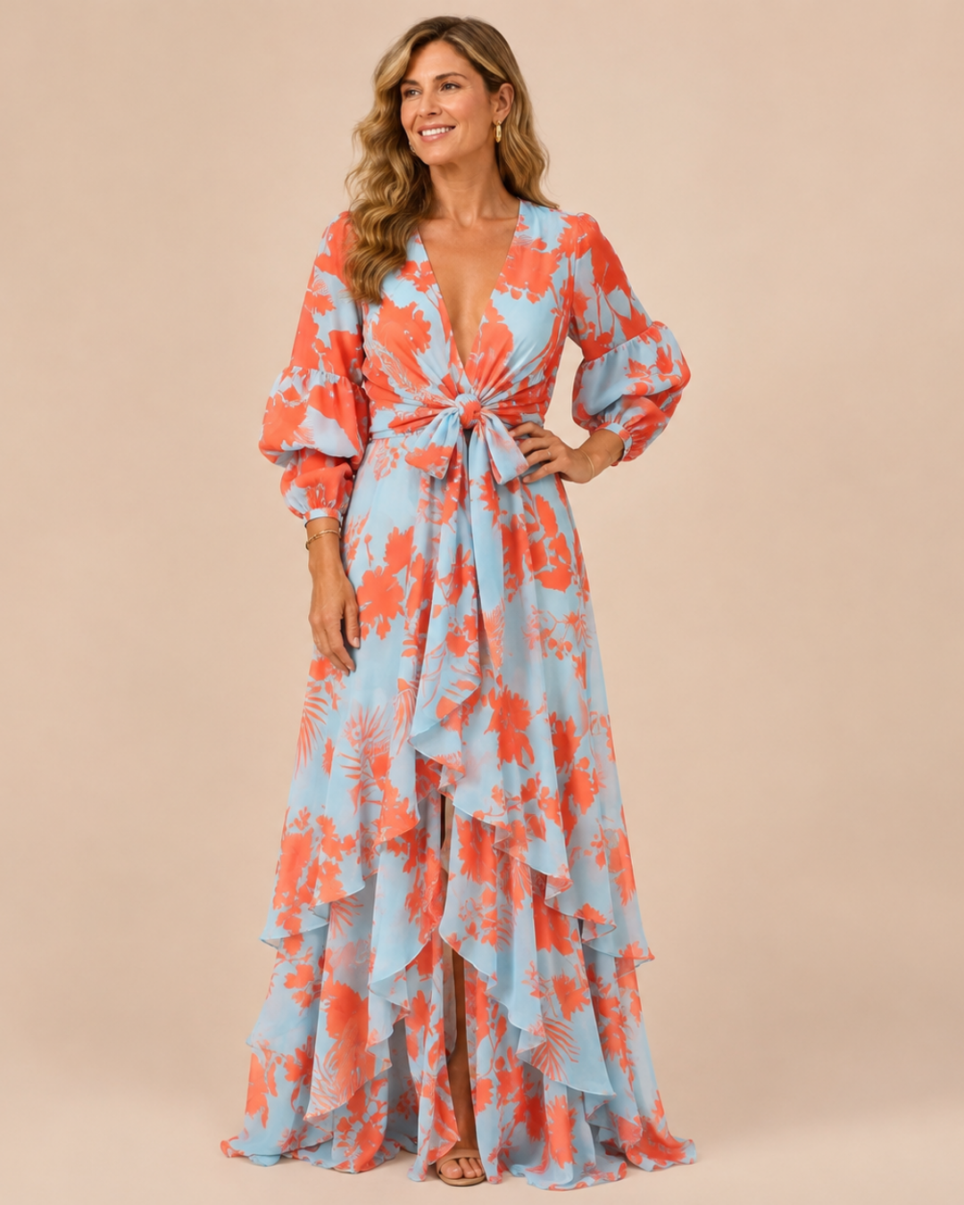 Cassandra™ Floral Tiered Maxi Dress