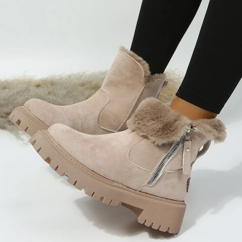 Maylis – Fleece-Lined Orthopedic Ankle Boots