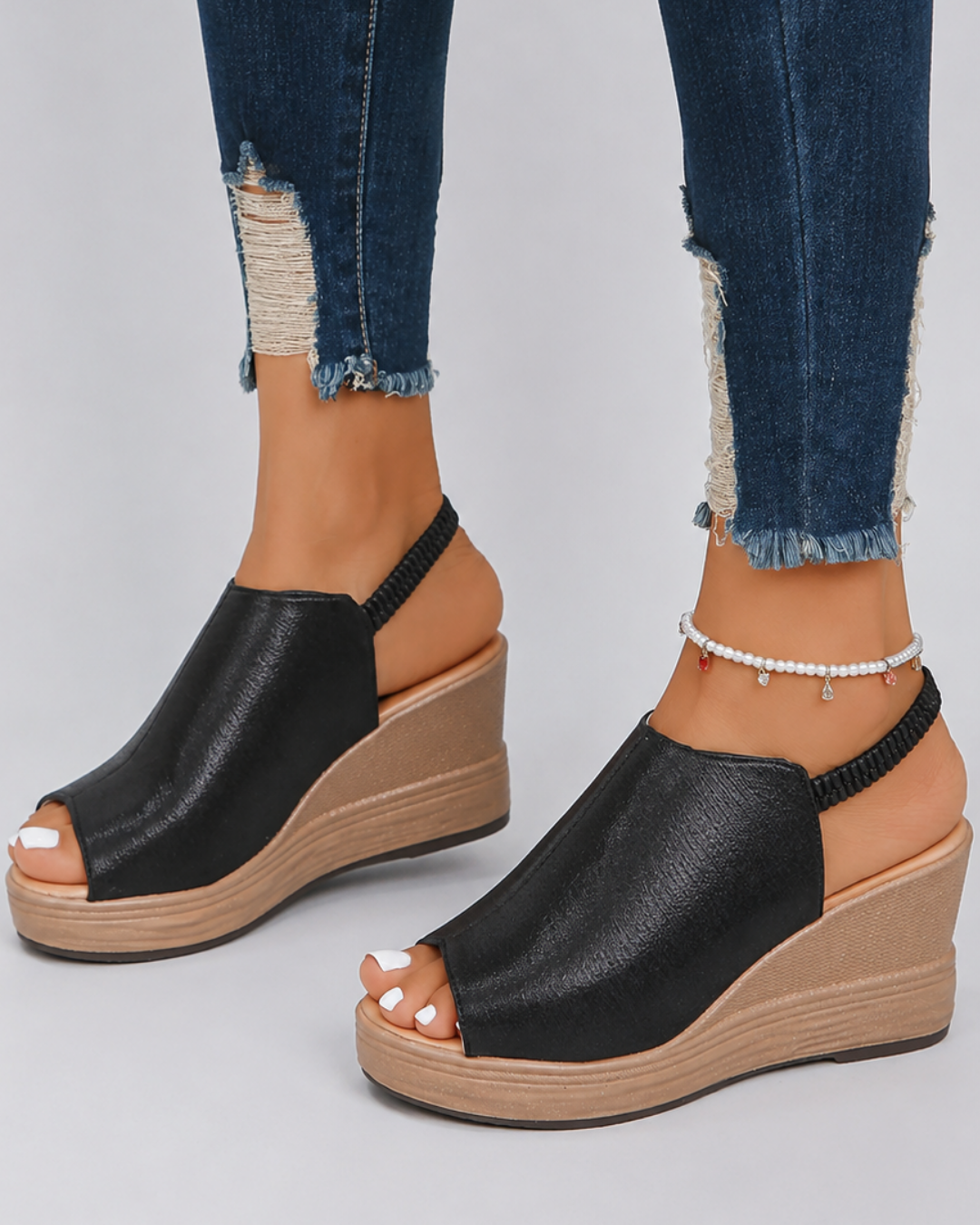 Aurora | Orthopedic Wedge Sandals