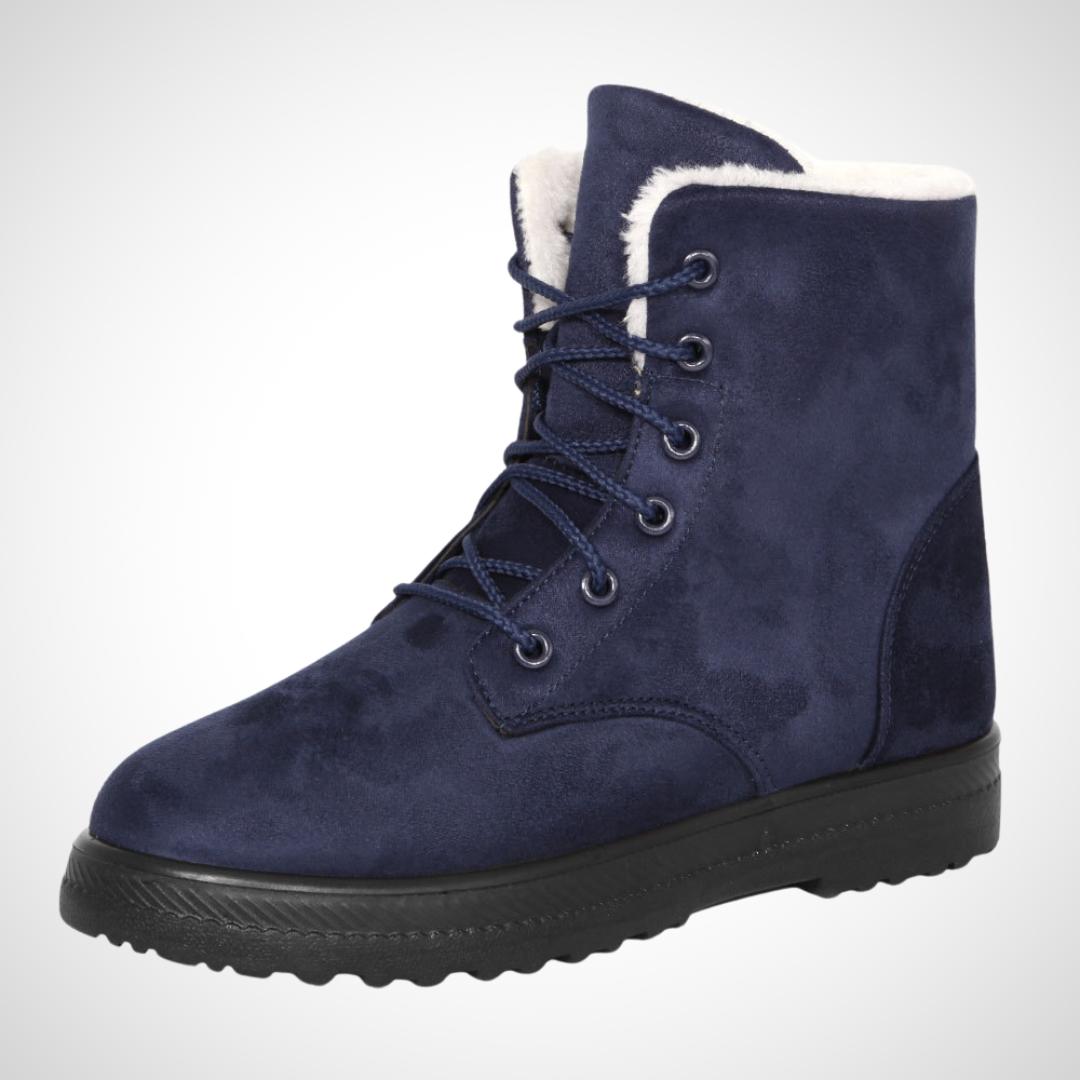 Émeline – Lace-Up Winter Ankle Boots