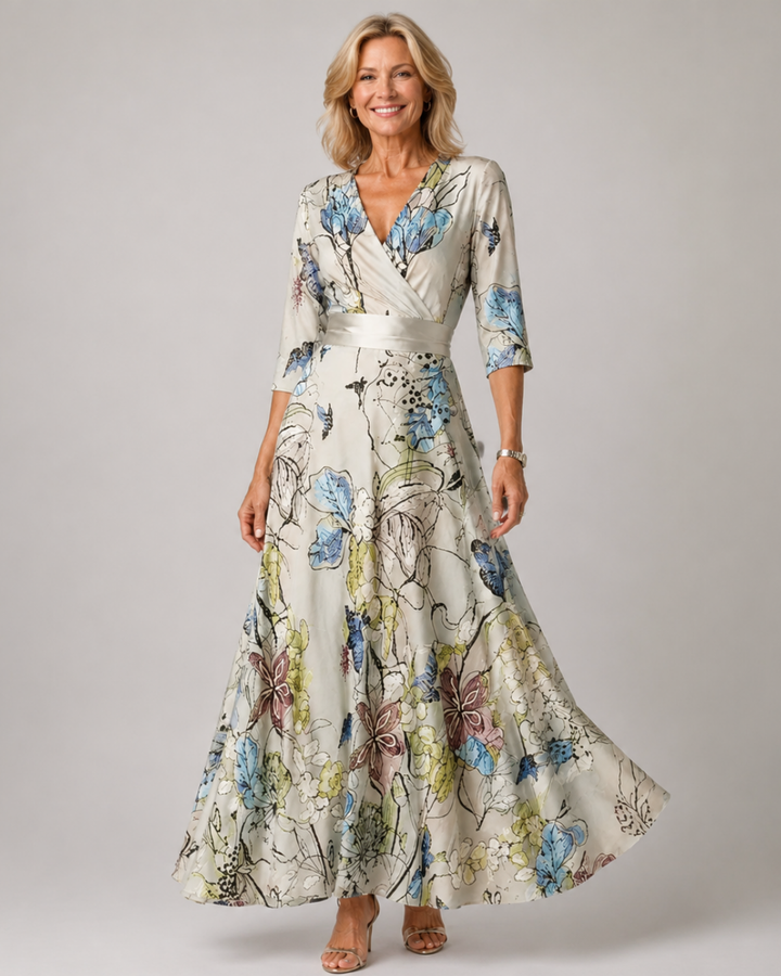 Ysa | Chic Dress with Floral Print