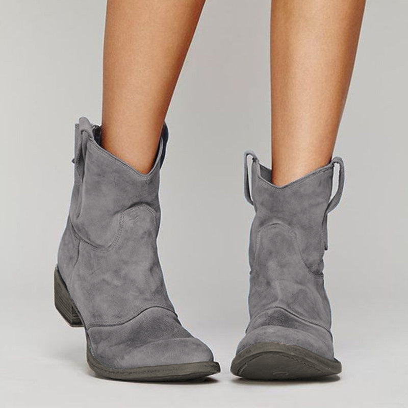 Marielle – Modern Western Ankle Boots