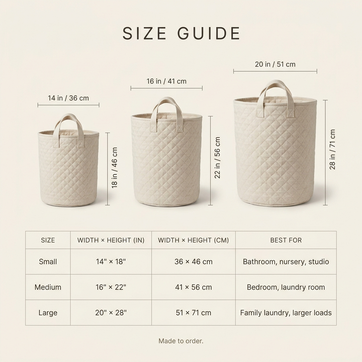 Cozy Purr | Hand-Quilted Laundry Basket