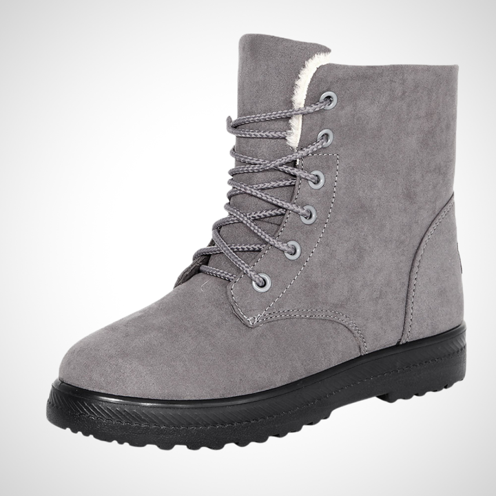 Émeline – Lace-Up Winter Ankle Boots