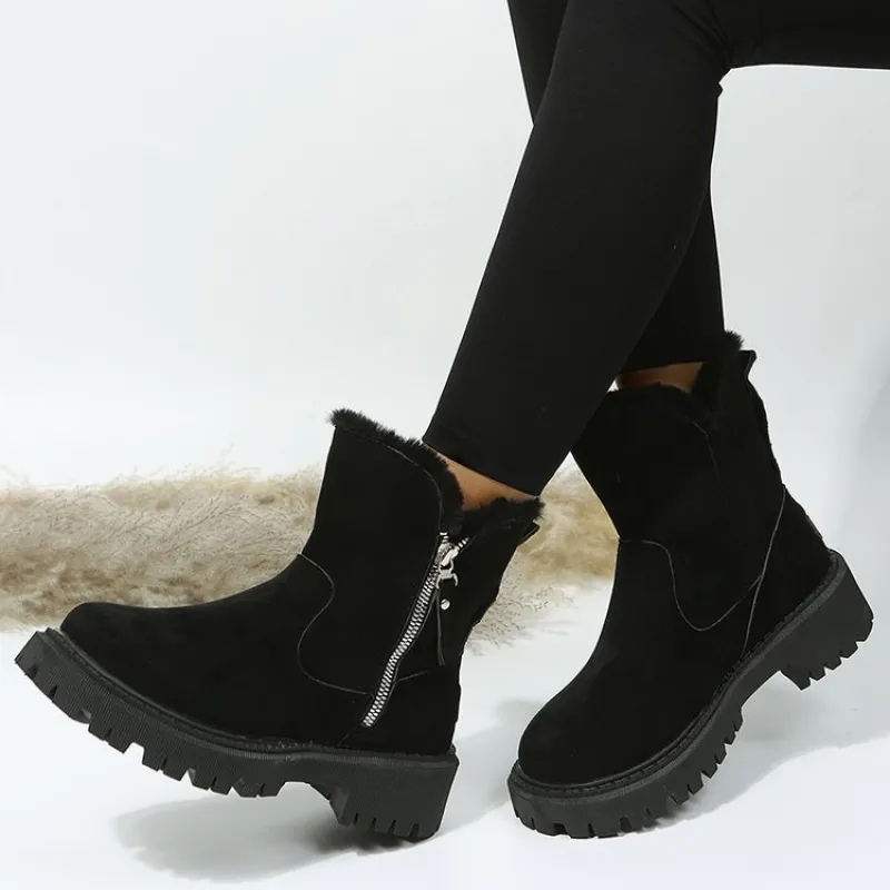 Maylis – Fleece-Lined Orthopedic Ankle Boots