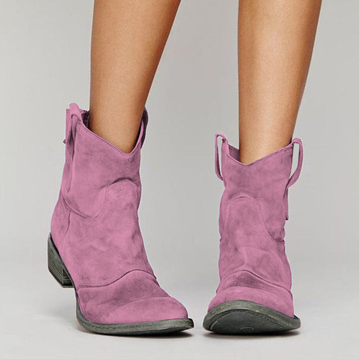 Marielle – Modern Western Ankle Boots