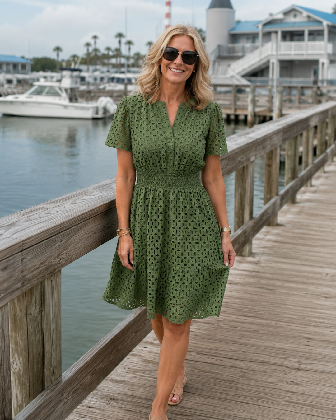 Magda | Sweetheart Neckline Dress