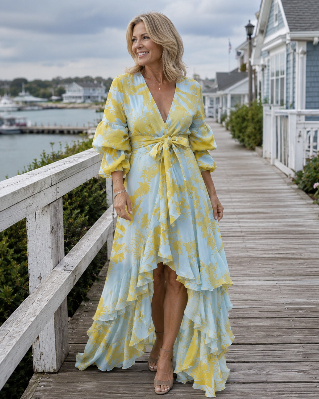 Cassandra™ Floral Tiered Maxi Dress