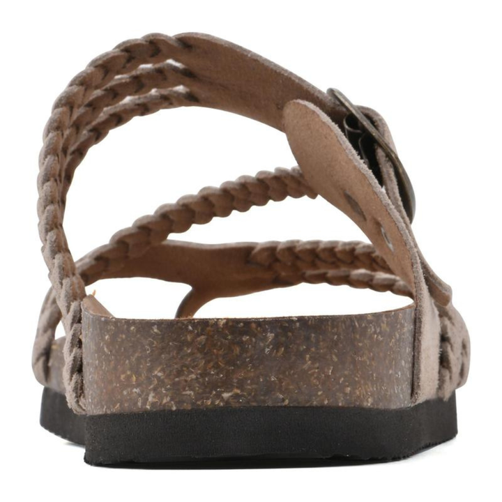 Hayleigh | Braided Cork Sandals