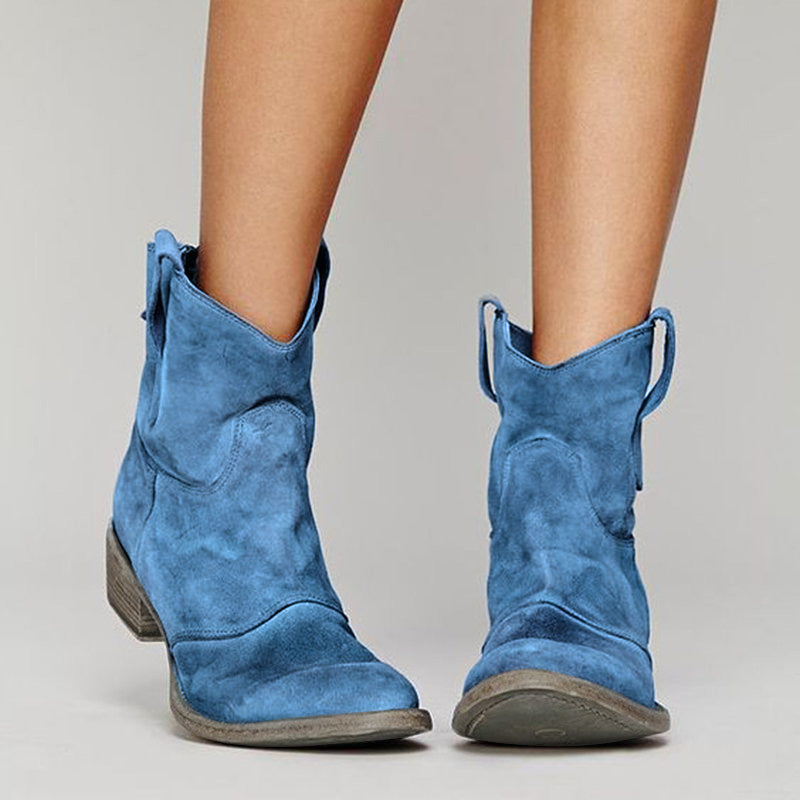 Marielle – Modern Western Ankle Boots
