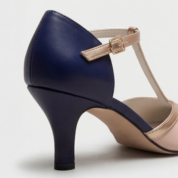 Tazariah | Women's T-Strap Block Heel Sandals