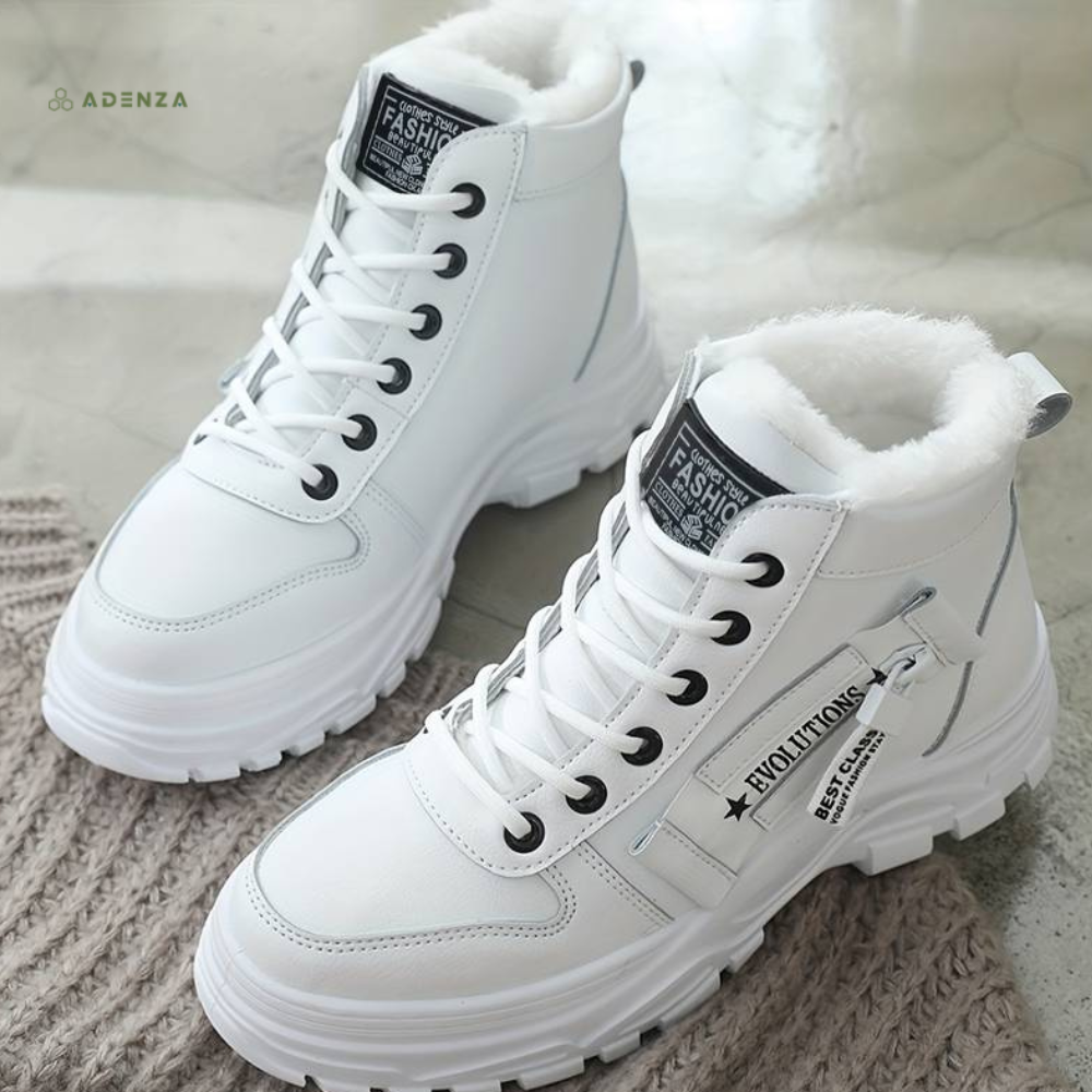 Solène – Waterproof Lined Winter Boots