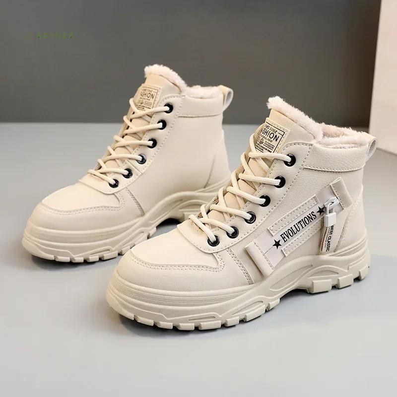 Solène – Waterproof Lined Winter Boots