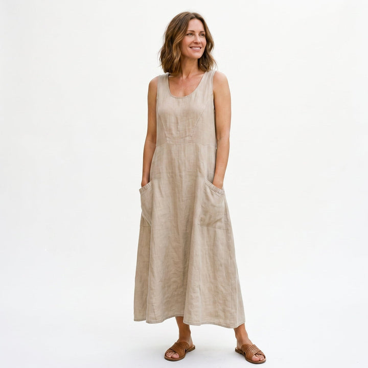 Adriana - Stylish Plus Size Summer Dress With Pockets