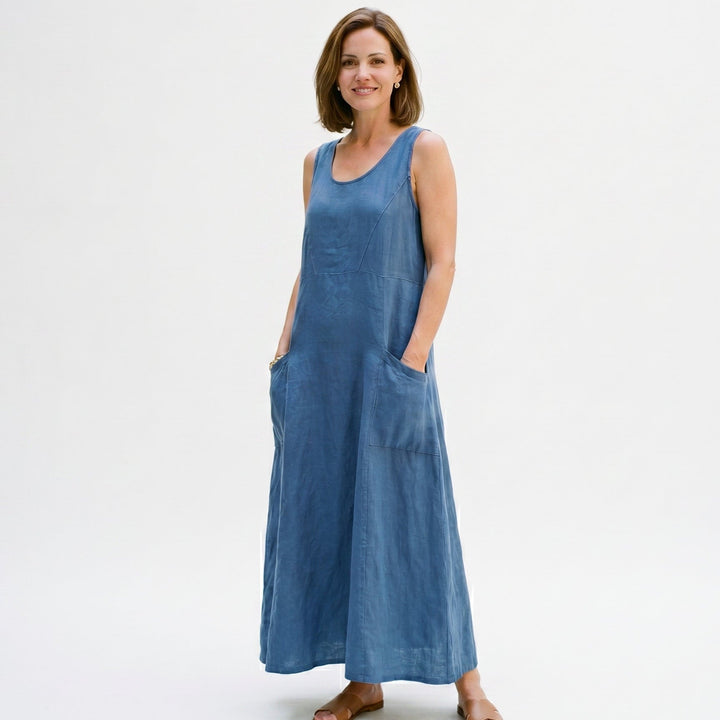 Adriana - Stylish Plus Size Summer Dress With Pockets