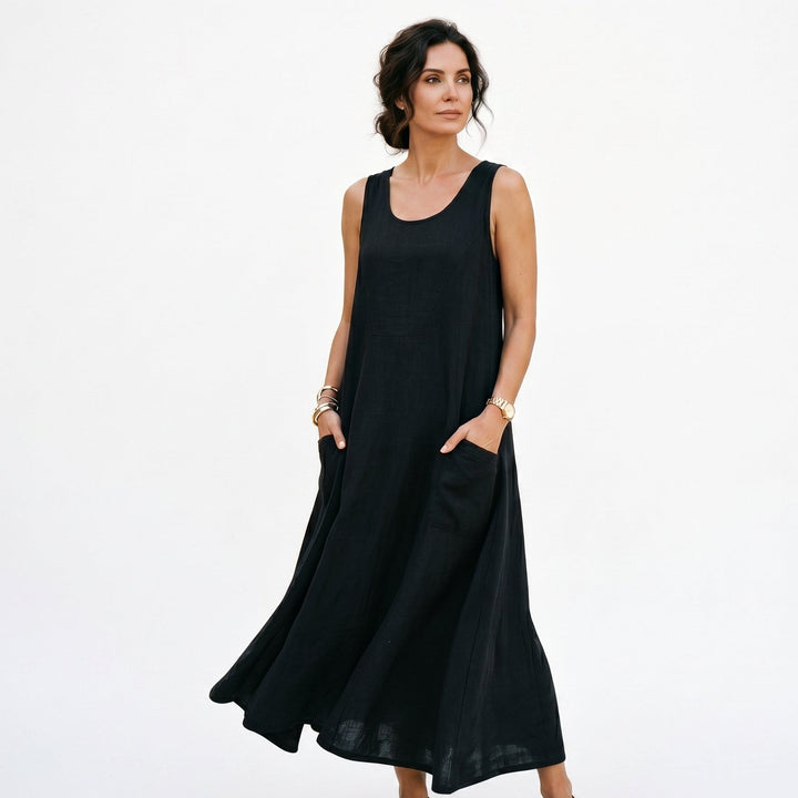 Adriana - Stylish Plus Size Summer Dress With Pockets