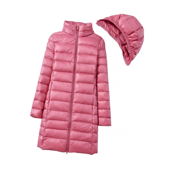 Feathra | Lightweight Coat with Detachable Hood