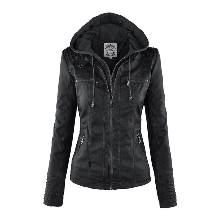 Esmé™ | Hooded Moto Jacket