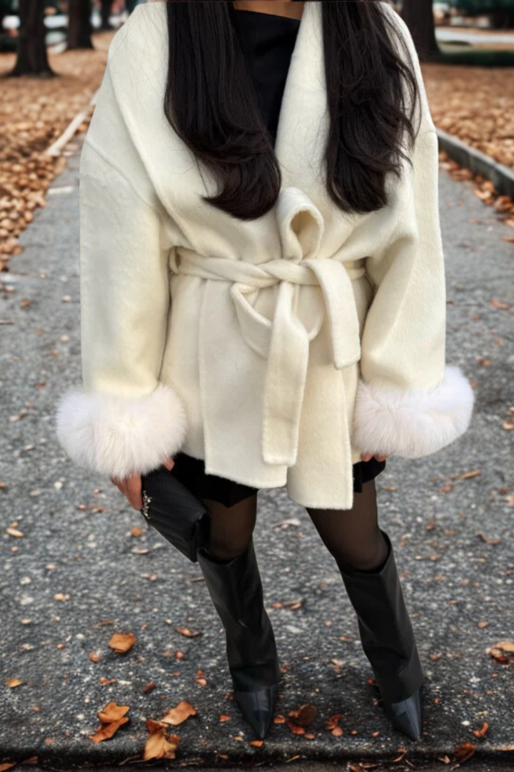 FAUX FUR COAT