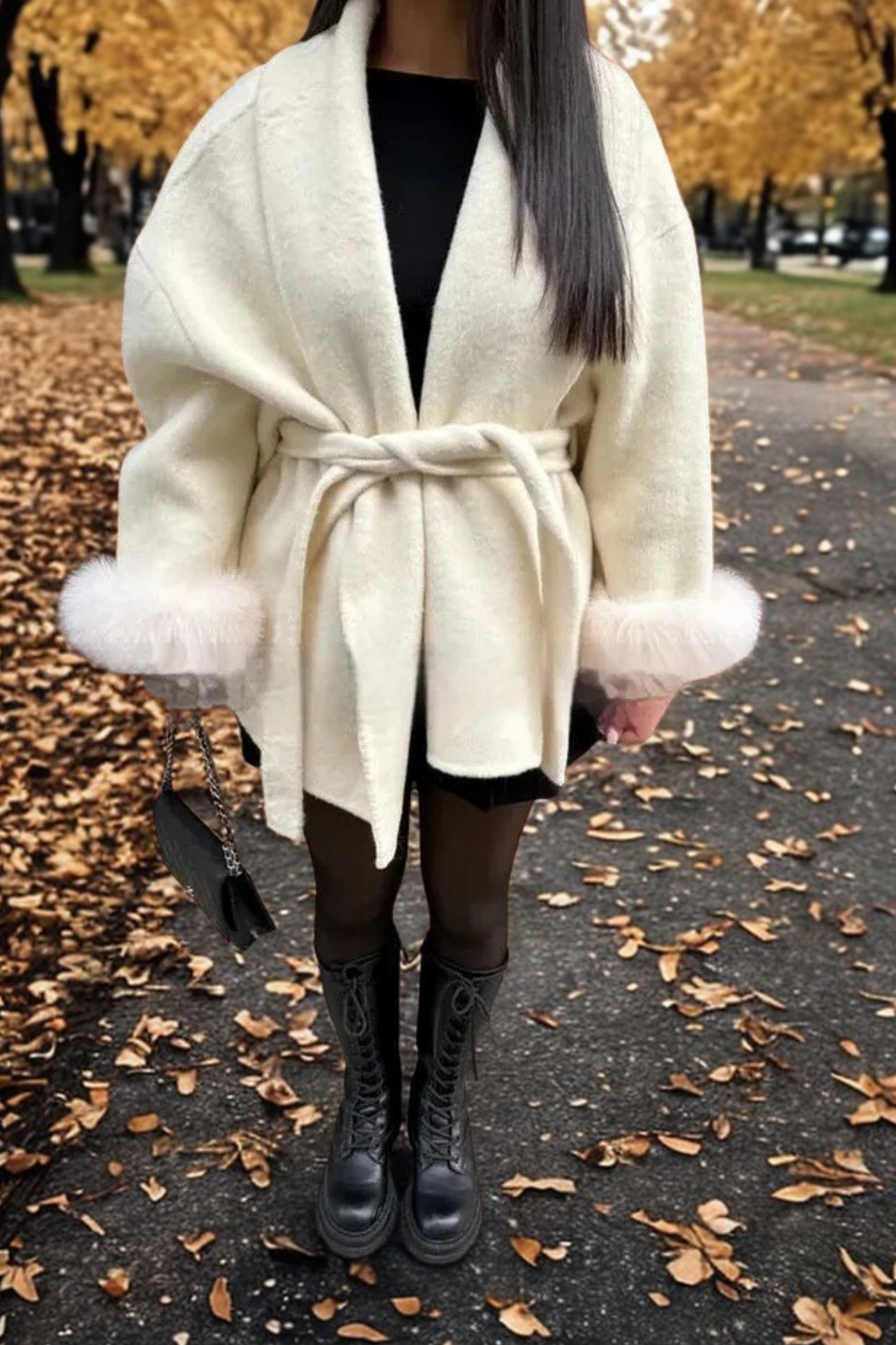 FAUX FUR COAT