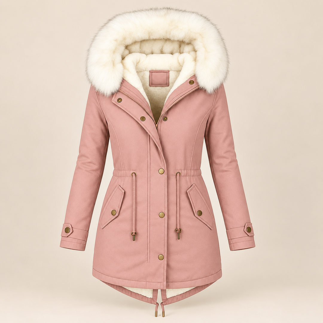 Isaure – Lined Parka with Drawstring Waist