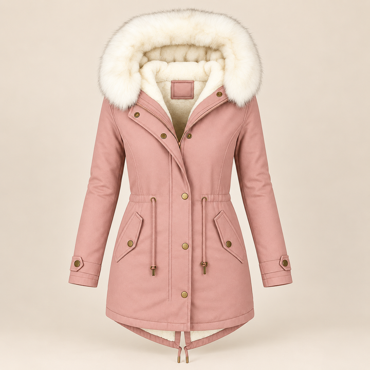 Isaure – Lined Parka with Drawstring Waist