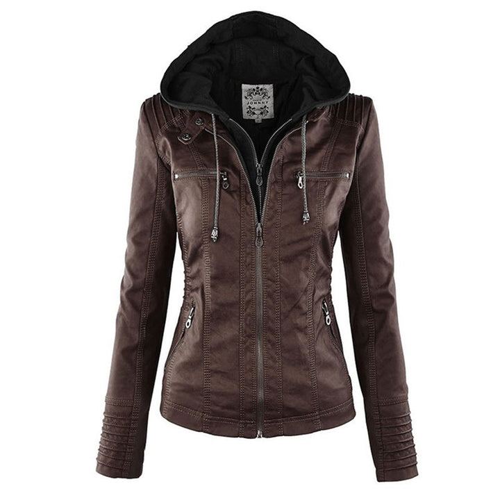 Esmé™ | Hooded Moto Jacket