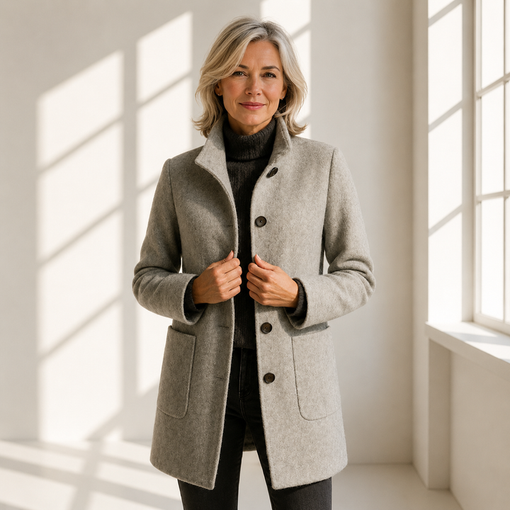 Éléonore – Midi Wool Coat