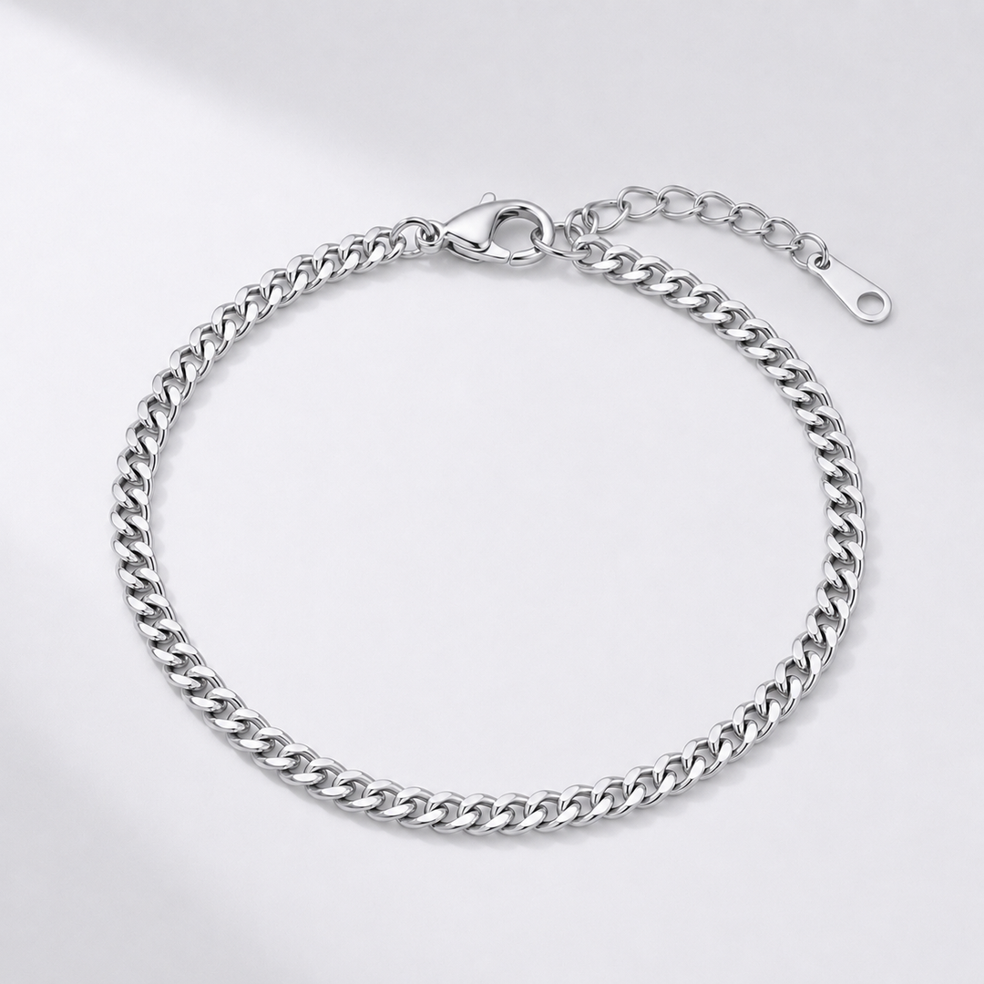 Silverwave | Chunky Chain Anklet