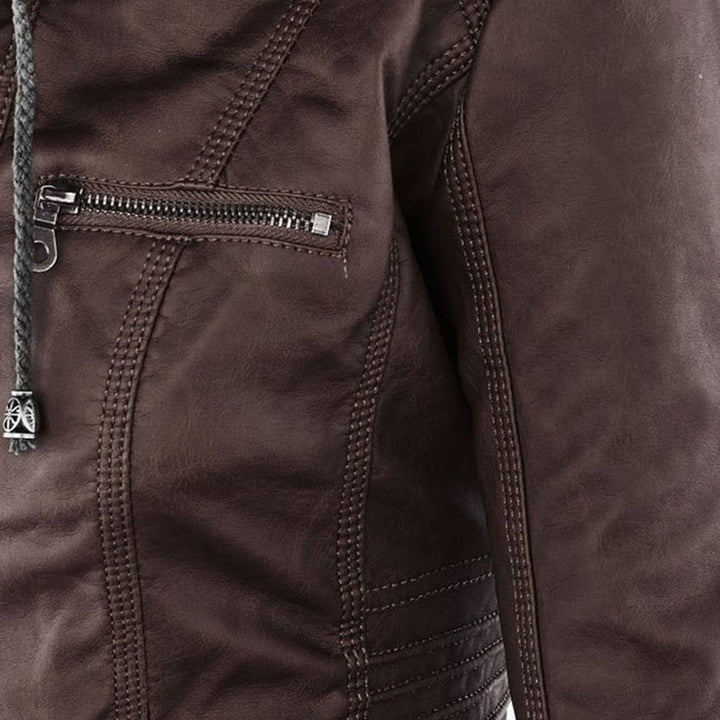 Esmé™ | Hooded Moto Jacket