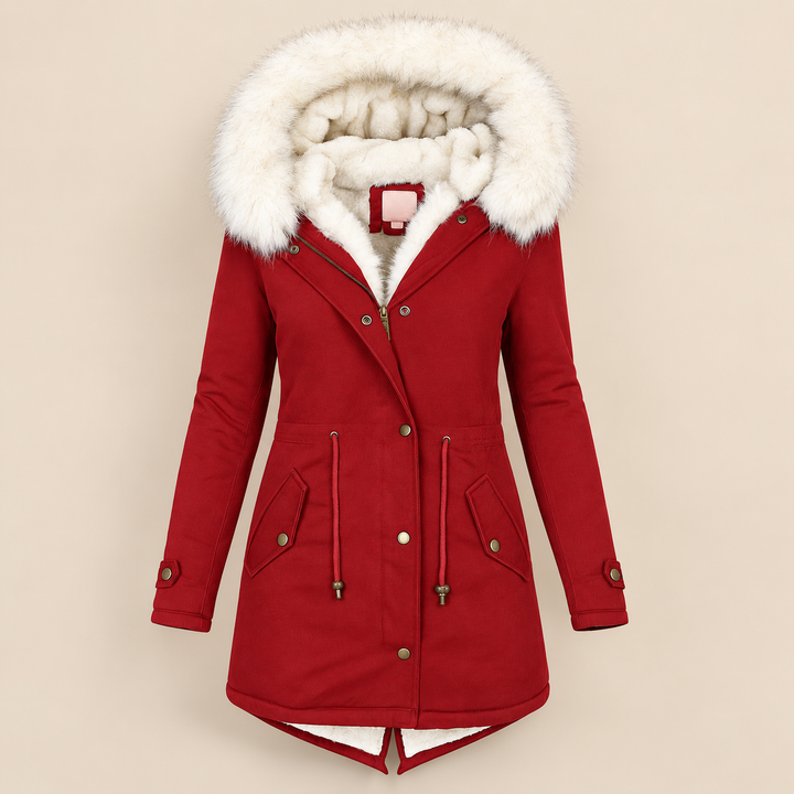 Isaure – Lined Parka with Drawstring Waist