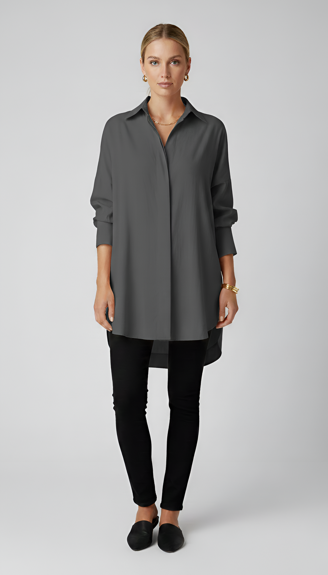 Morgan | Oversized Cotton Shirt