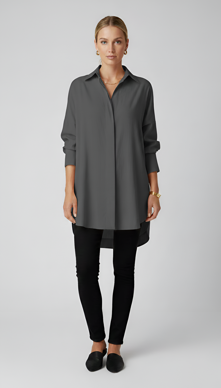 Morgan | Oversized Cotton Shirt