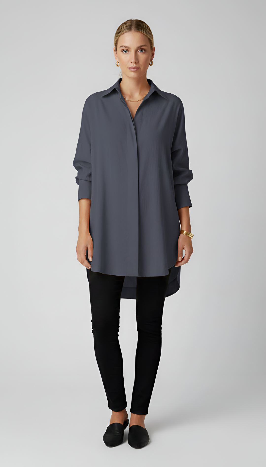 Morgan | Oversized Cotton Shirt